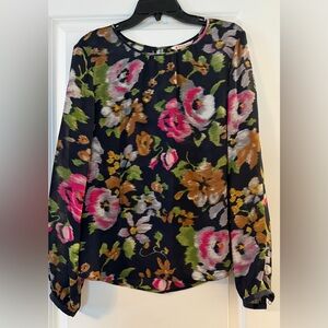 Brooks Brothers Floral Multicolor Blouse